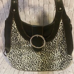 Black & White animal print purse BRAND NEW